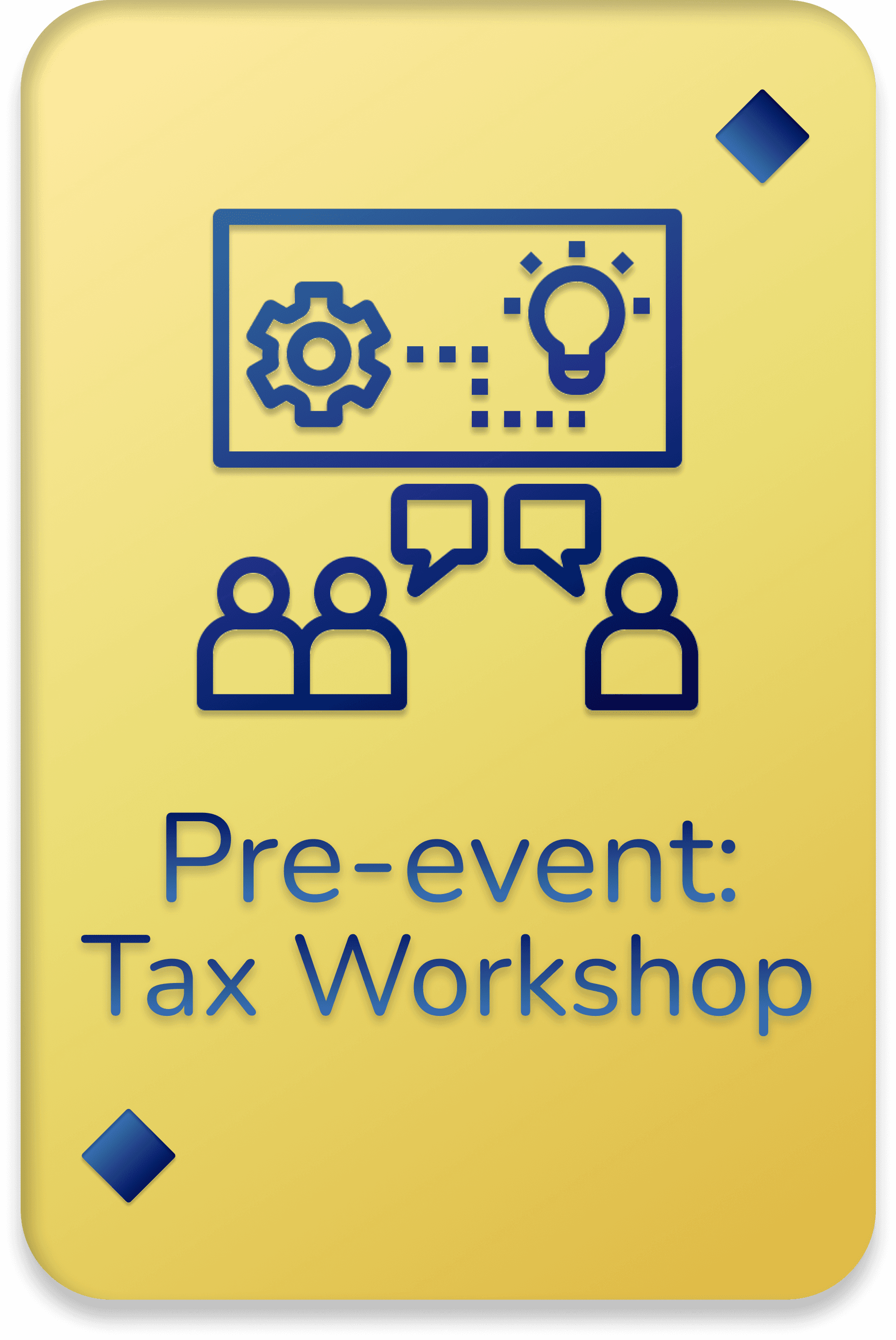 Pre-event: Tax Workshop Visual
